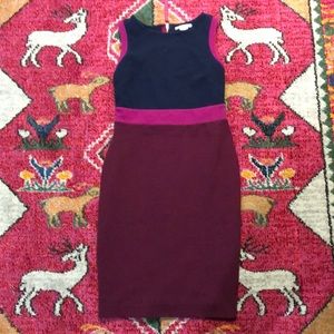 Boden colorblocked dress - NWOT 4P